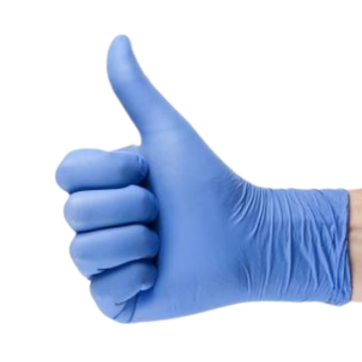 Blue Electronics Gloves